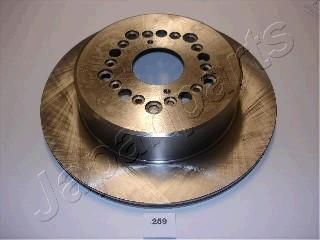 Japanparts DP-259 - Brake Disc www.autospares.lv