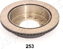 Japanparts DP-253 - Bremžu diski www.autospares.lv