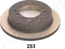 Japanparts DP-253 - Bremžu diski www.autospares.lv