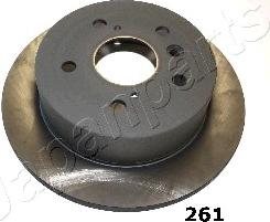 Japanparts DP-261 - Bremžu diski www.autospares.lv