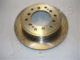 Japanparts DP-209 - Bremžu diski www.autospares.lv