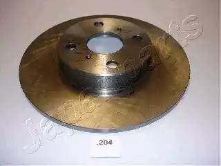 Japanparts DP-204 - Bremžu diski www.autospares.lv