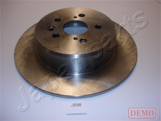 Japanparts DP-208C - Bremžu diski www.autospares.lv