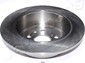 Japanparts DP-202 - Bremžu diski www.autospares.lv