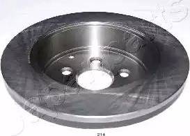 Japanparts DP-214 - Bremžu diski www.autospares.lv