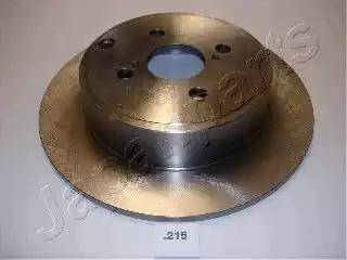 Japanparts DP-215 - Bremžu diski www.autospares.lv