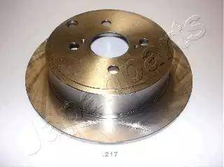 Japanparts DP-217 - Bremžu diski www.autospares.lv