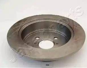 Japanparts DP-222 - Bremžu diski www.autospares.lv