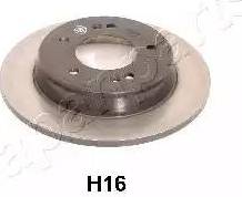 Japanparts DP-H16 - Bremžu diski www.autospares.lv