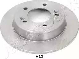 Japanparts DP-H12 - Bremžu diski www.autospares.lv