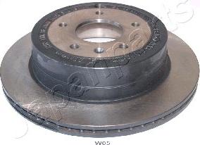 Japanparts DP-W05 - Bremžu diski www.autospares.lv