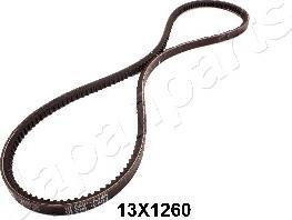 Japanparts DT-13X1260 - Клиновой ремень, поперечные рёбра www.autospares.lv