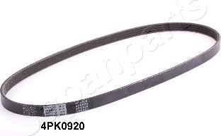 Japanparts DV-4PK0920 - Поликлиновой ремень www.autospares.lv