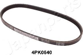 Japanparts DV-4PK0640 - V-Ribbed Belt www.autospares.lv