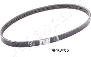 Japanparts DV-4PK0665 - V-Ribbed Belt www.autospares.lv