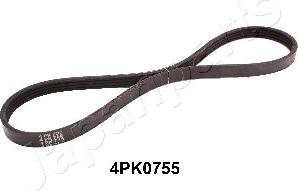 Japanparts DV-4PK0755 - Ķīļrievu siksna www.autospares.lv