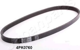 Japanparts DV-4PK0760 - V-Ribbed Belt www.autospares.lv