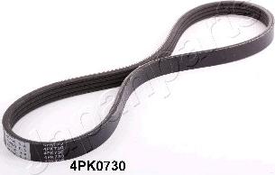 Japanparts DV-4PK0730 - V-Ribbed Belt www.autospares.lv