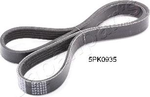 Japanparts DV-5PK0935 - V-Ribbed Belt www.autospares.lv