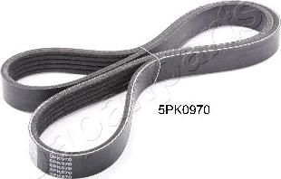 Japanparts DV-5PK0970 - Поликлиновой ремень www.autospares.lv