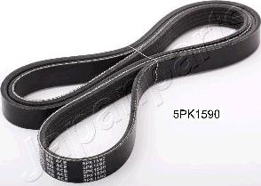 Japanparts DV-5PK1590 - V-Ribbed Belt www.autospares.lv