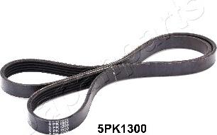 Japanparts DV-5PK1300 - Ķīļrievu siksna www.autospares.lv