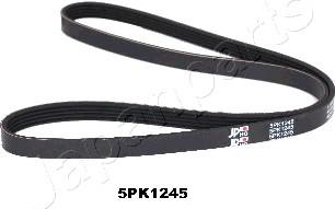 Japanparts DV-5PK1245 - Ķīļrievu siksna www.autospares.lv