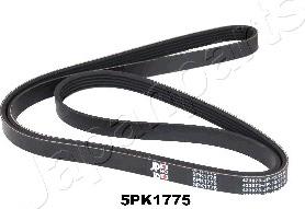 Japanparts DV-5PK1775 - Ķīļrievu siksna www.autospares.lv