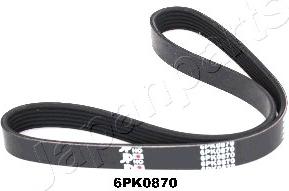 Japanparts DV-6PK0870 - V-Ribbed Belt www.autospares.lv