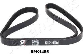 Japanparts DV-6PK1455 - V-Ribbed Belt www.autospares.lv