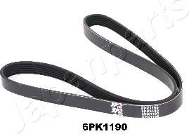 Japanparts DV-6PK1190 - Ķīļrievu siksna autospares.lv