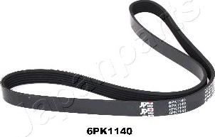 Japanparts DV-6PK1140 - V-Ribbed Belt www.autospares.lv