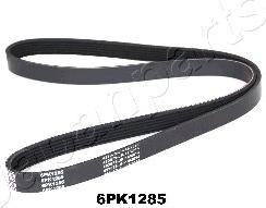 Japanparts DV-6PK1285 - Ķīļrievu siksna www.autospares.lv