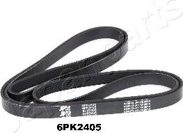 Japanparts DV-6PK2405 - V-Ribbed Belt www.autospares.lv