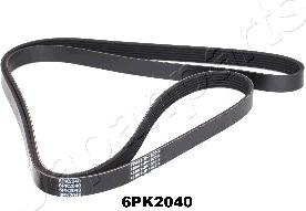 Japanparts DV-6PK2040 - V-Ribbed Belt www.autospares.lv