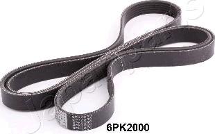 Japanparts DV-6PK2000 - V-Ribbed Belt www.autospares.lv