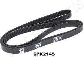 Japanparts DV-6PK2145 - Ķīļrievu siksna www.autospares.lv