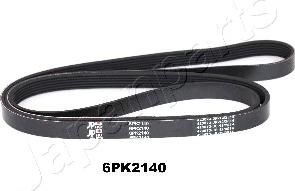 Japanparts DV-6PK2140 - Ķīļrievu siksna autospares.lv