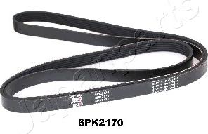 Japanparts DV-6PK2170 - V-Ribbed Belt www.autospares.lv