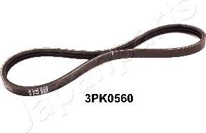 Japanparts DV-3PK0560 - Ķīļrievu siksna www.autospares.lv