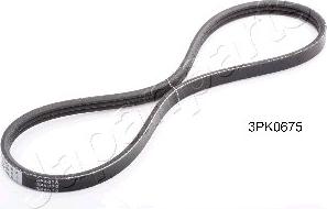 Japanparts DV-3PK0675 - Ķīļrievu siksna www.autospares.lv