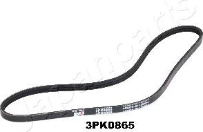 Japanparts DV-3PK0865 - Ķīļrievu siksna www.autospares.lv