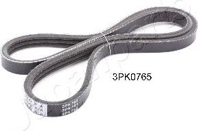 Japanparts DV-3PK0765 - V-Ribbed Belt www.autospares.lv