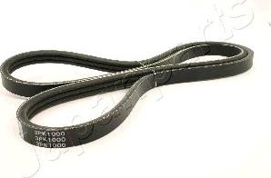 Japanparts DV-3PK1000 - Ķīļrievu siksna www.autospares.lv