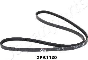 Japanparts DV-3PK1120 - Ķīļrievu siksna www.autospares.lv