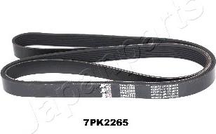 Japanparts DV-7PK2265 - Ķīļrievu siksna autospares.lv