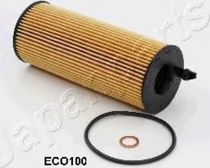 Japanparts FO-ECO100 - Eļļas filtrs www.autospares.lv