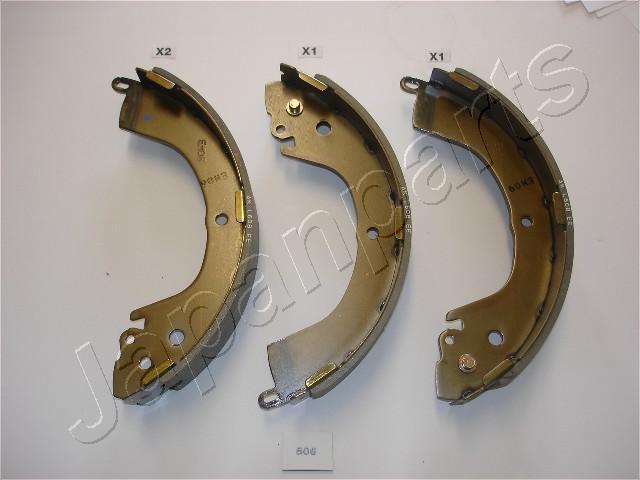 Japanparts GF-506AF - Bremžu loku komplekts www.autospares.lv