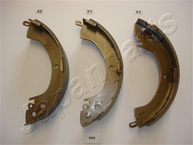 Japanparts GF-589AF - Bremžu loku komplekts www.autospares.lv