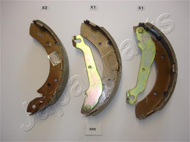 Japanparts GF-585AF - Brake Shoe Set www.autospares.lv